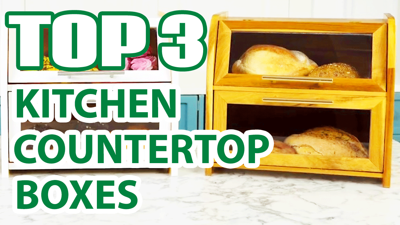 Top 3 Best Bread Boxes for Kitchen Countertops