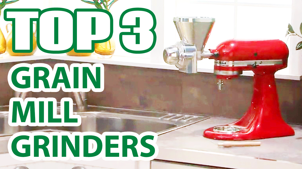 Top 3 Best Electric Grain Mill Grinders on Amazon