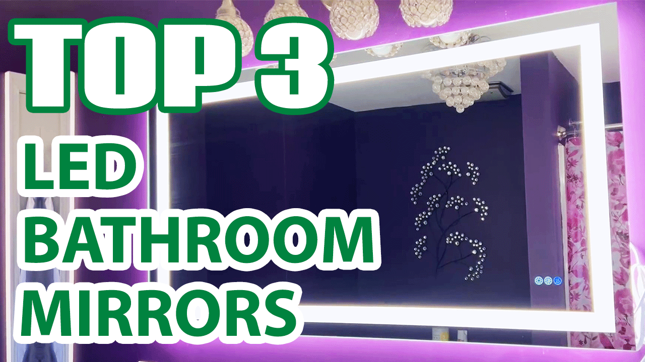 Top 3 Best LED Bathroom Mirrors with Lights on Amazon You Need to See!